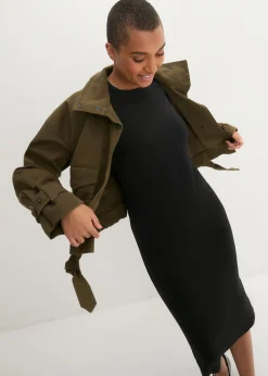 Discount Vestido camisero de viscosa fina Mujer Básicos|Vestidos
