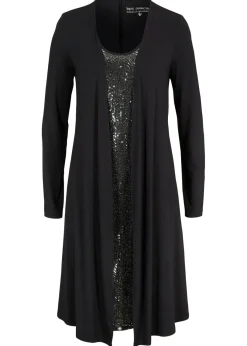 Online Vestido camisero de viscosa sostenible con aspecto doble Mujer Vestidos