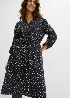 Clearance Vestido camisero de viscosa suave Mujer Vestidos