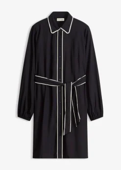 Discount Vestido camisero de viscosa pura Mujer Vestidos