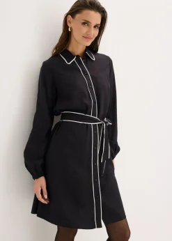 Discount Vestido camisero de viscosa pura Mujer Vestidos