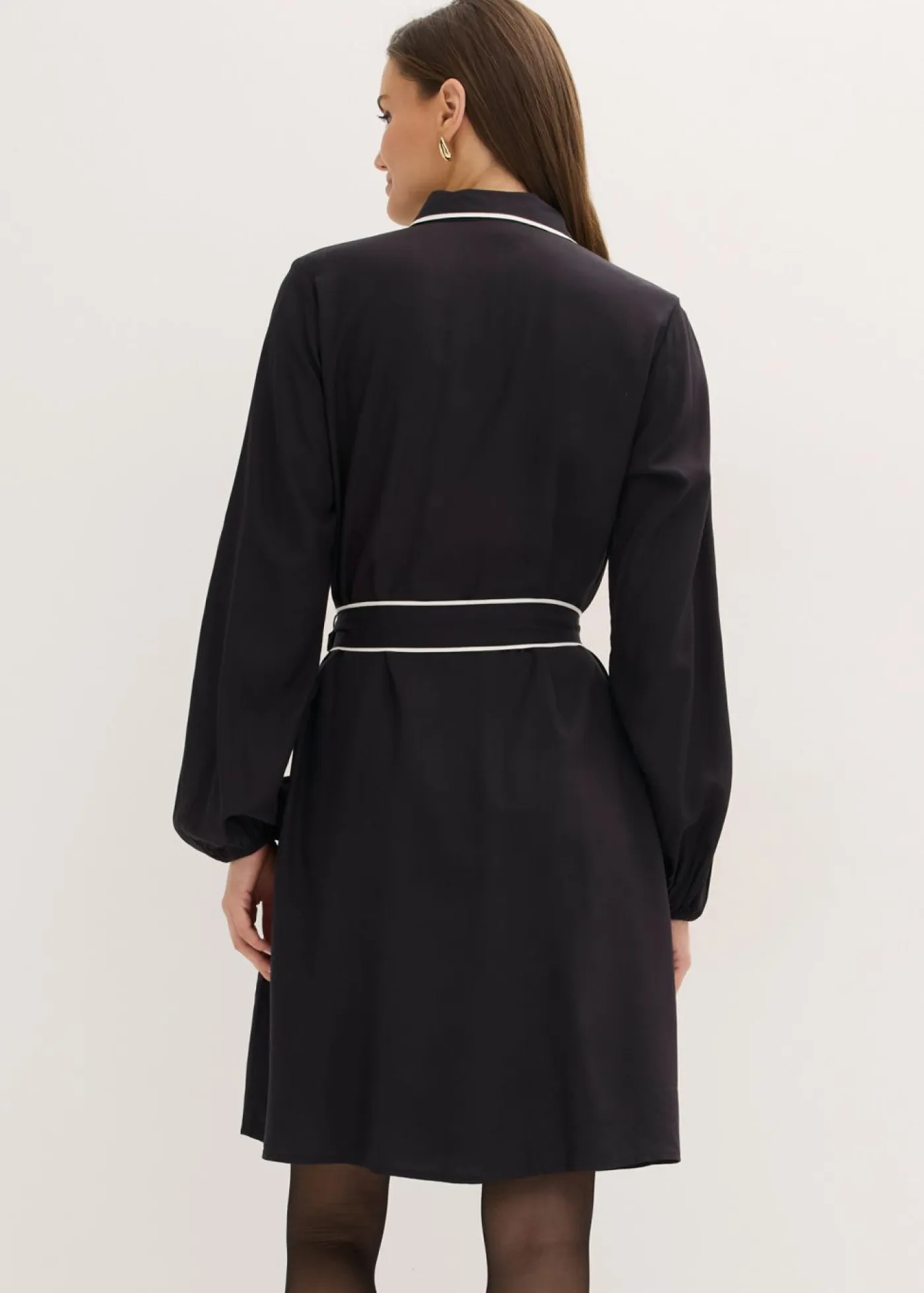 Discount Vestido camisero de viscosa pura Mujer Vestidos