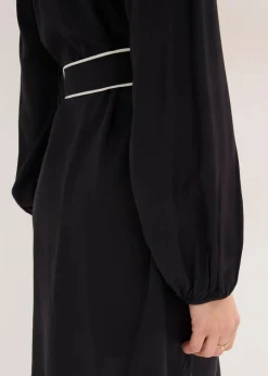Discount Vestido camisero de viscosa pura Mujer Vestidos