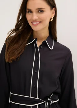 Discount Vestido camisero de viscosa pura Mujer Vestidos