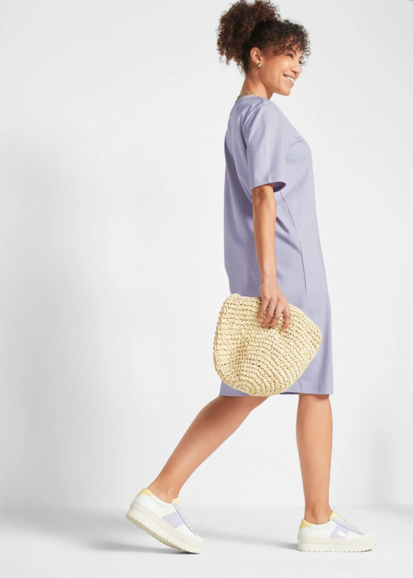 New Vestido camisero holgado de algodón puro (2 unidades) Mujer Básicos|Vestidos