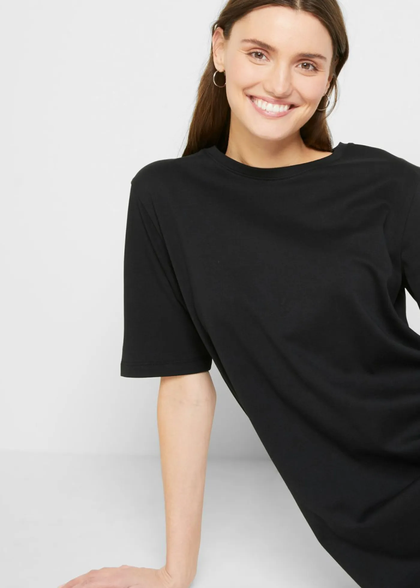 Hot Vestido camisero holgado de algodón puro (2 unidades) Mujer Básicos|Vestidos
