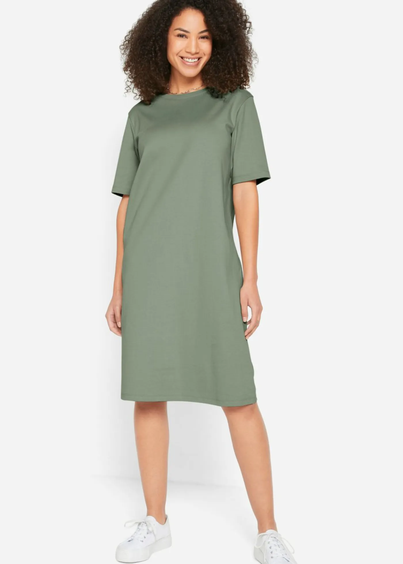 Outlet Vestido camisero holgado de algodón puro (2 unidades) Mujer Básicos|Vestidos