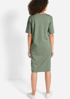 Outlet Vestido camisero holgado de algodón puro (2 unidades) Mujer Básicos|Vestidos