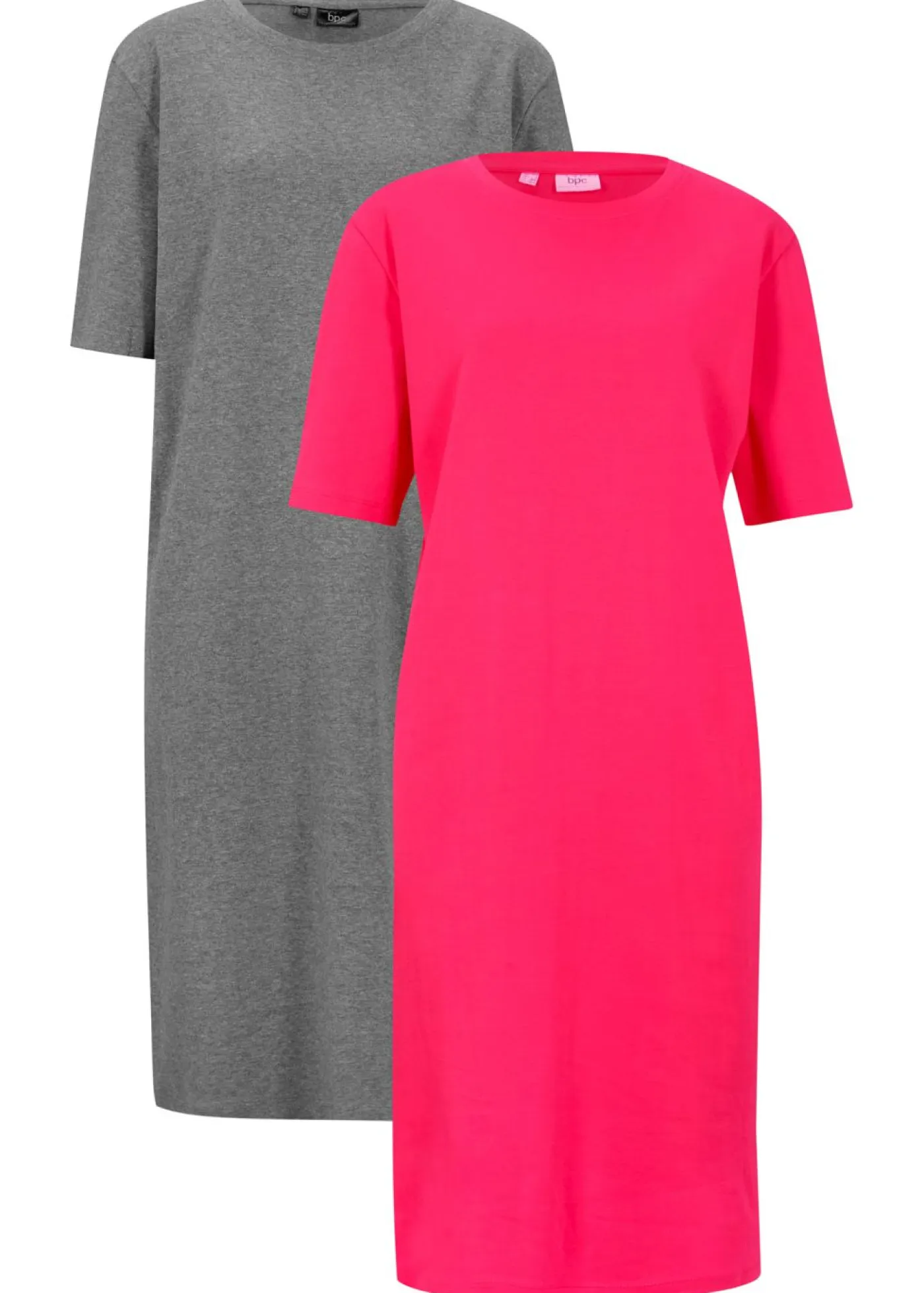 Hot Vestido camisero holgado de algodón puro (2 unidades) Mujer Básicos|Vestidos