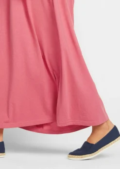 Best Vestido camisero largo y ancho en mezcla de algodón y viscosa Mujer Vestidos