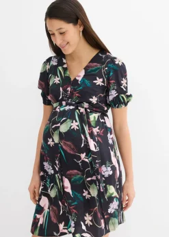 Sale Vestido camisero premamá/de lactancia 2 en 1 de viscosa fluida Mujer Premamá