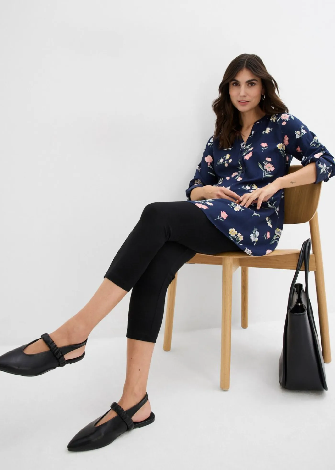 Best Vestido camisero premamá/de lactancia 2 en 1 de viscosa Mujer Premamá