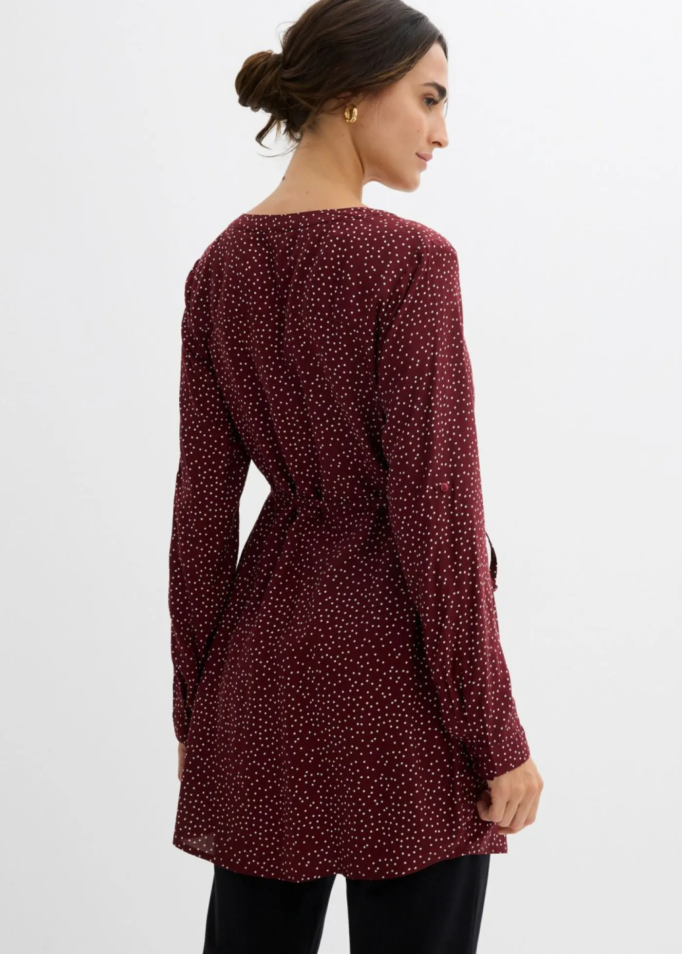 Sale Vestido camisero premamá/de lactancia 2 en 1 de viscosa fluida Mujer Premamá