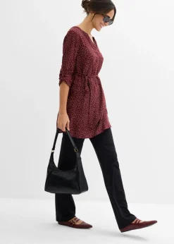 Sale Vestido camisero premamá/de lactancia 2 en 1 de viscosa fluida Mujer Premamá