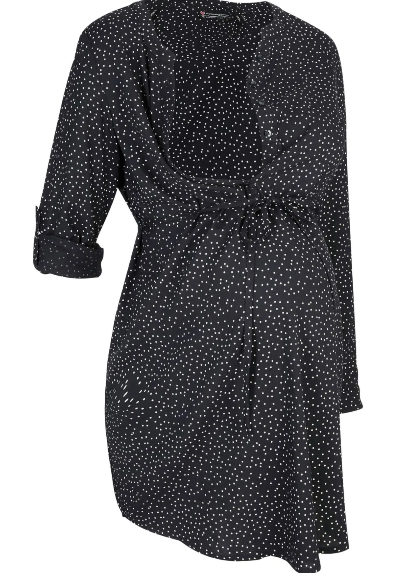 Discount Vestido camisero premamá/de lactancia 2 en 1 de viscosa fluida Mujer Premamá