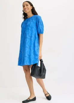 Best Vestido con bordado calado Mujer Vestidos
