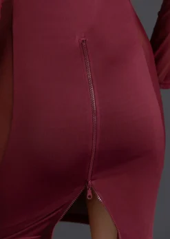 Best Vestido con cremallera Mujer Lencería Sexy