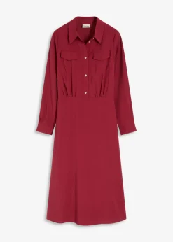 Sale Vestido con cuello de camisa Mujer Vestidos