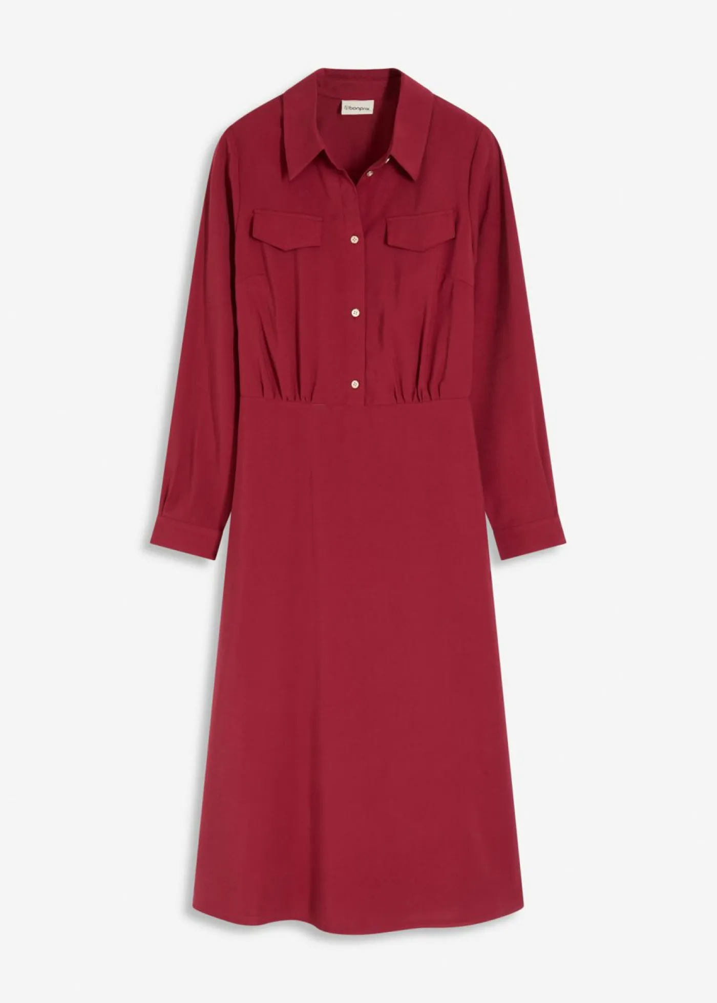 Sale Vestido con cuello de camisa Mujer Vestidos