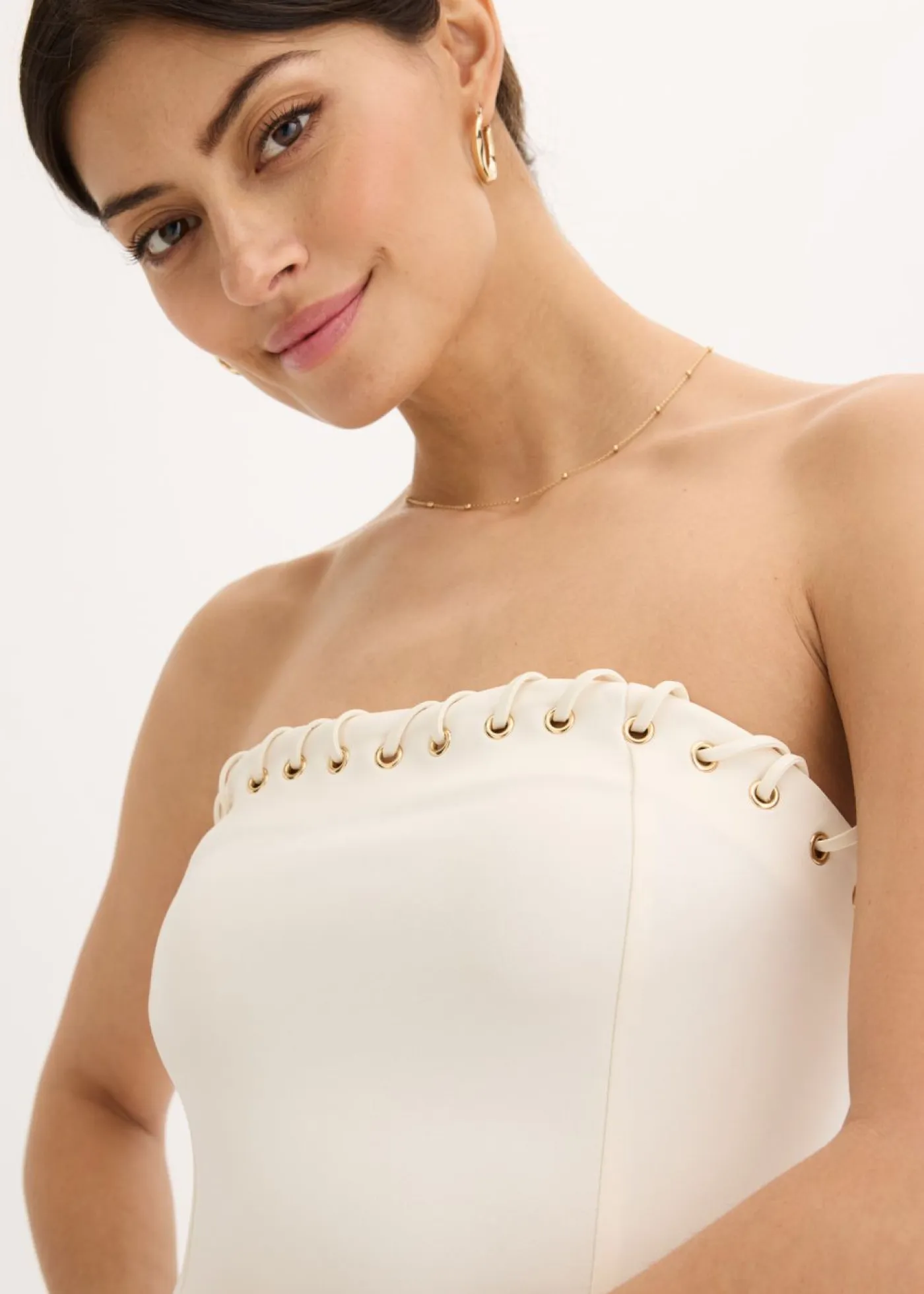 Online Vestido con detalle de cadena Mujer Vestidos