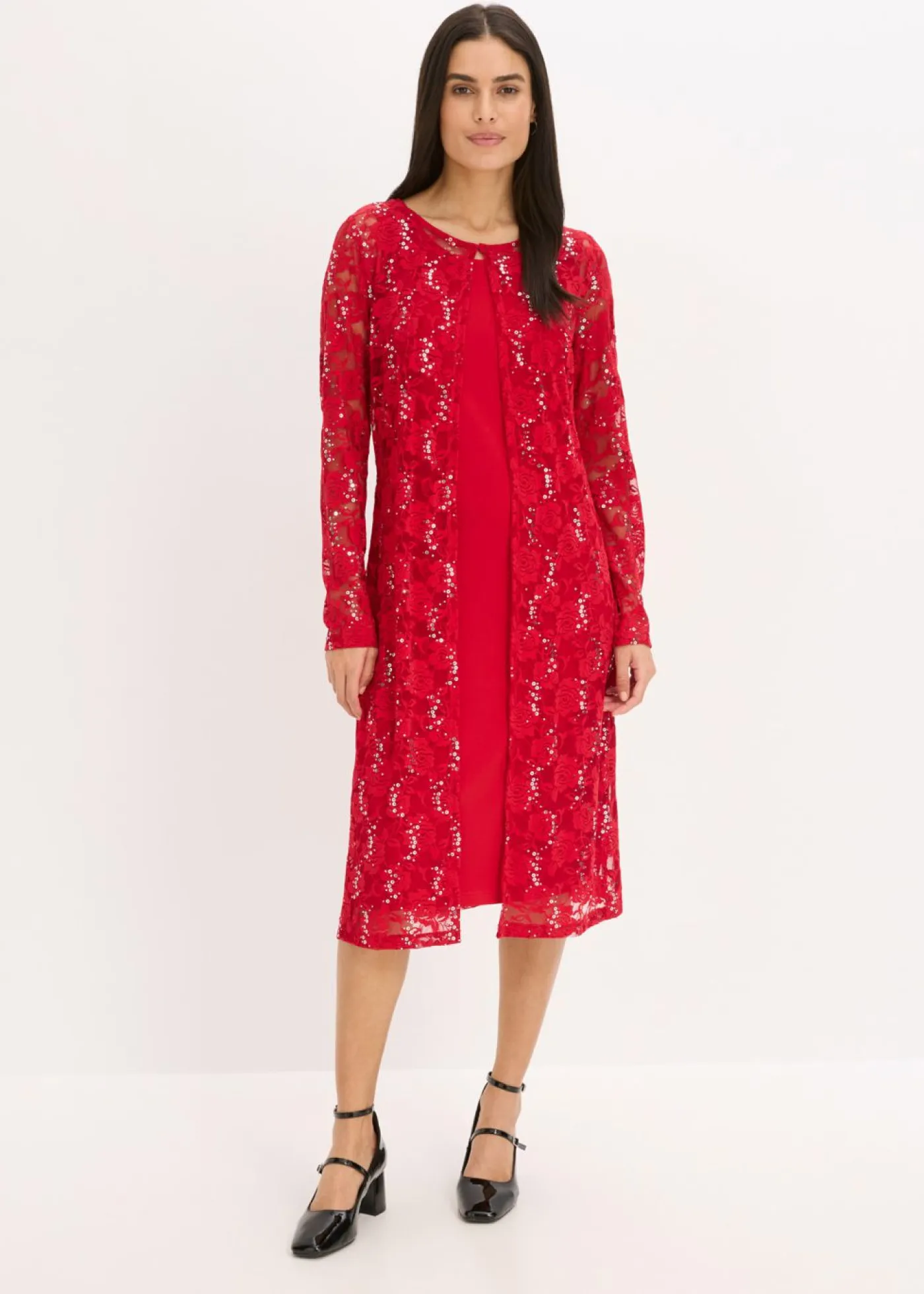 Sale Vestido con encaje (2 piezas) Mujer Vestidos