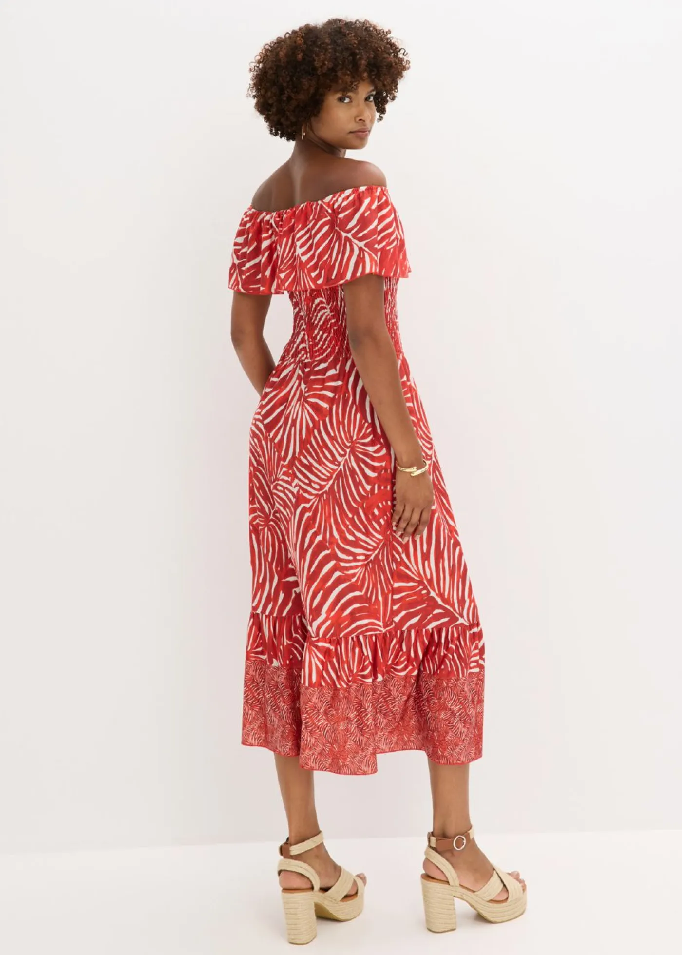 Discount Vestido con escote bañera Mujer Vestidos