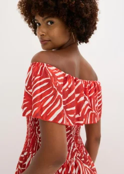 Discount Vestido con escote bañera Mujer Vestidos