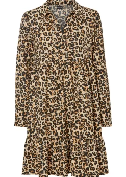 Sale Vestido con estampado animal Mujer Vestidos