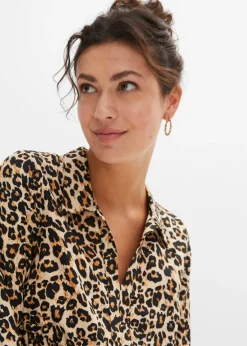Sale Vestido con estampado animal Mujer Vestidos