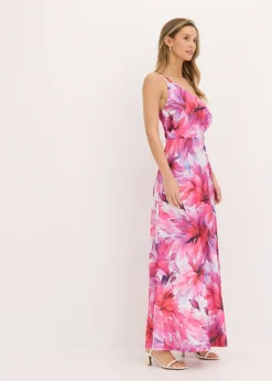 Discount Vestido con hombro al descubierto en crepé texturizado Mujer Ropa Elegante