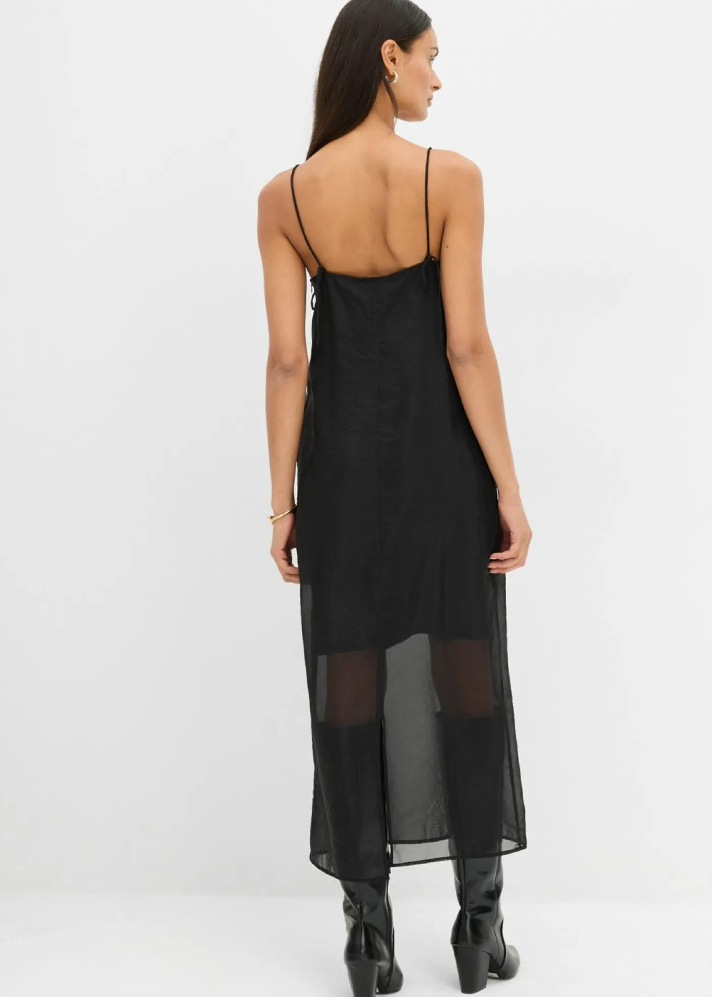 Vestido con tirantes finos Mujer Esenciales|Vestidos