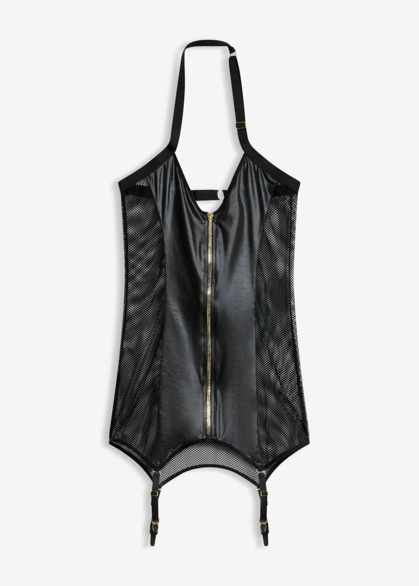 Online Vestido con tirantes y cremallera Mujer Lencería Sexy
