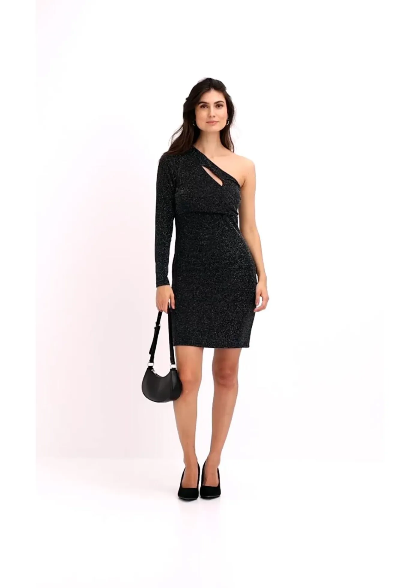 Sale Vestido corto con corte entallado Mujer Vestidos