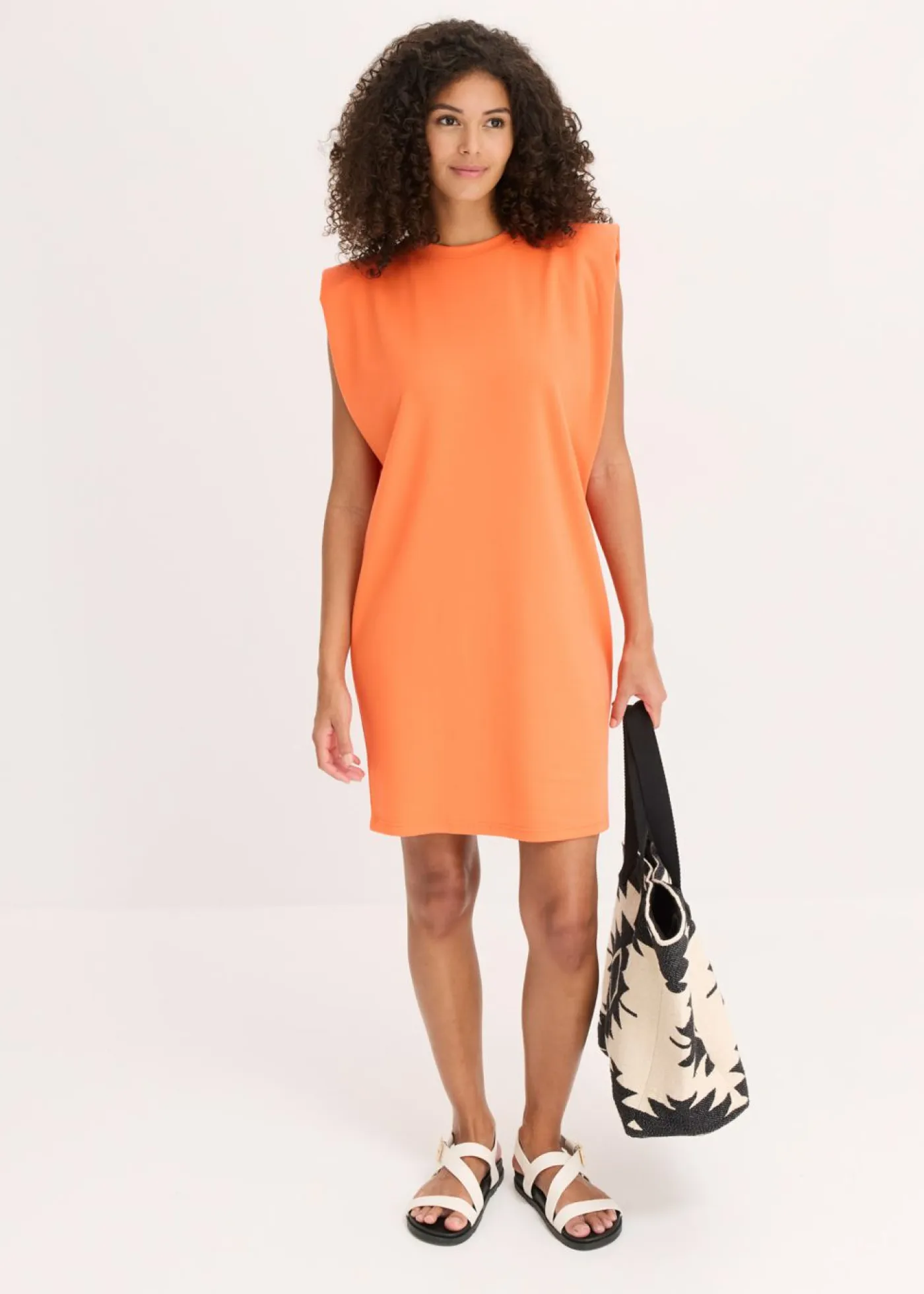 Best Vestido corto con detalle en los hombros Mujer Vestidos