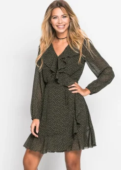 Sale Vestido corto con efecto cruzado Mujer Vestidos