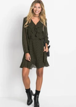 Sale Vestido corto con efecto cruzado Mujer Vestidos