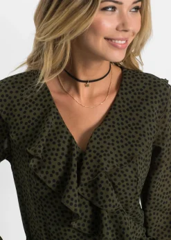 Sale Vestido corto con efecto cruzado Mujer Vestidos