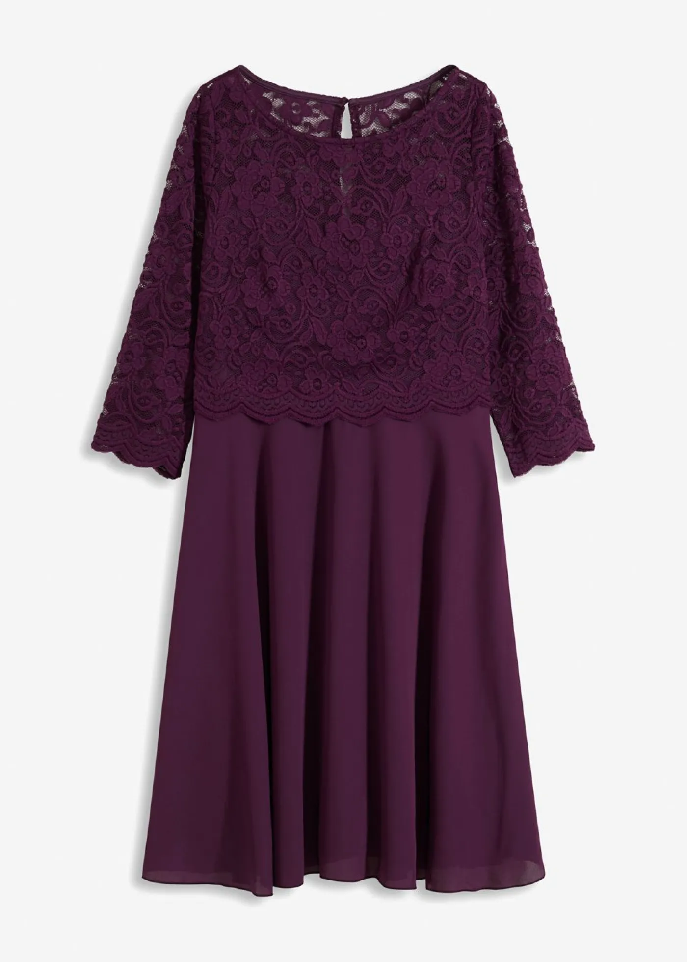 Clearance Vestido corto con encaje Mujer Vestidos|Ropa Elegante