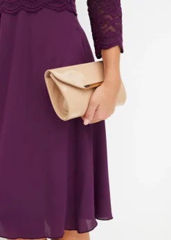 Clearance Vestido corto con encaje Mujer Vestidos|Ropa Elegante