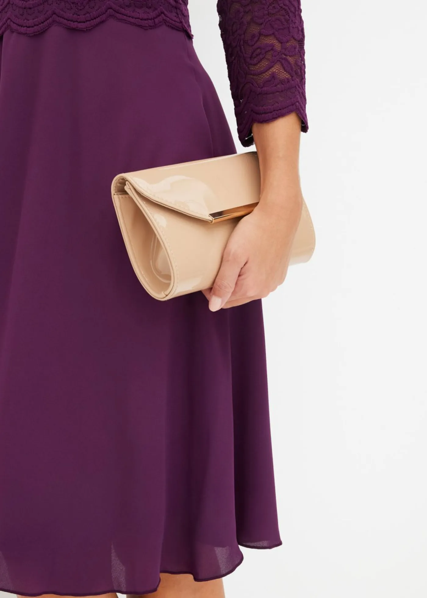 Clearance Vestido corto con encaje Mujer Vestidos|Ropa Elegante