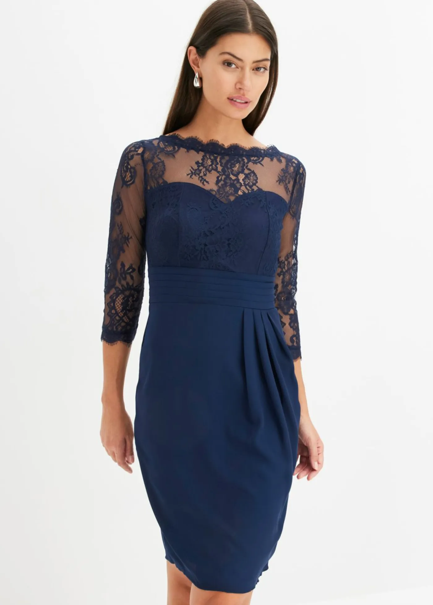 Best Vestido corto con encaje Mujer Vestidos|Ropa Elegante