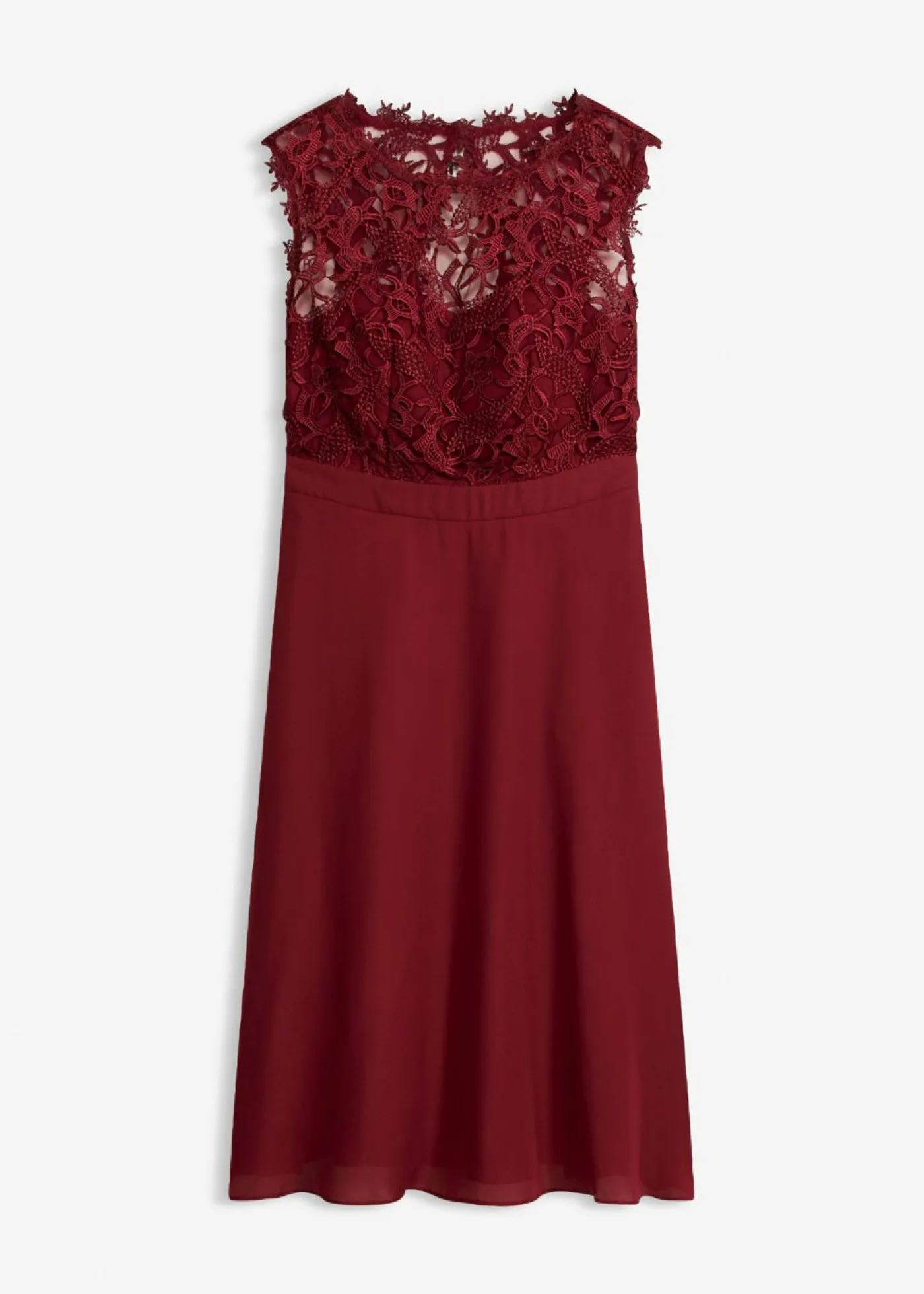 Sale Vestido corto con encaje Mujer Vestidos|Ropa Elegante