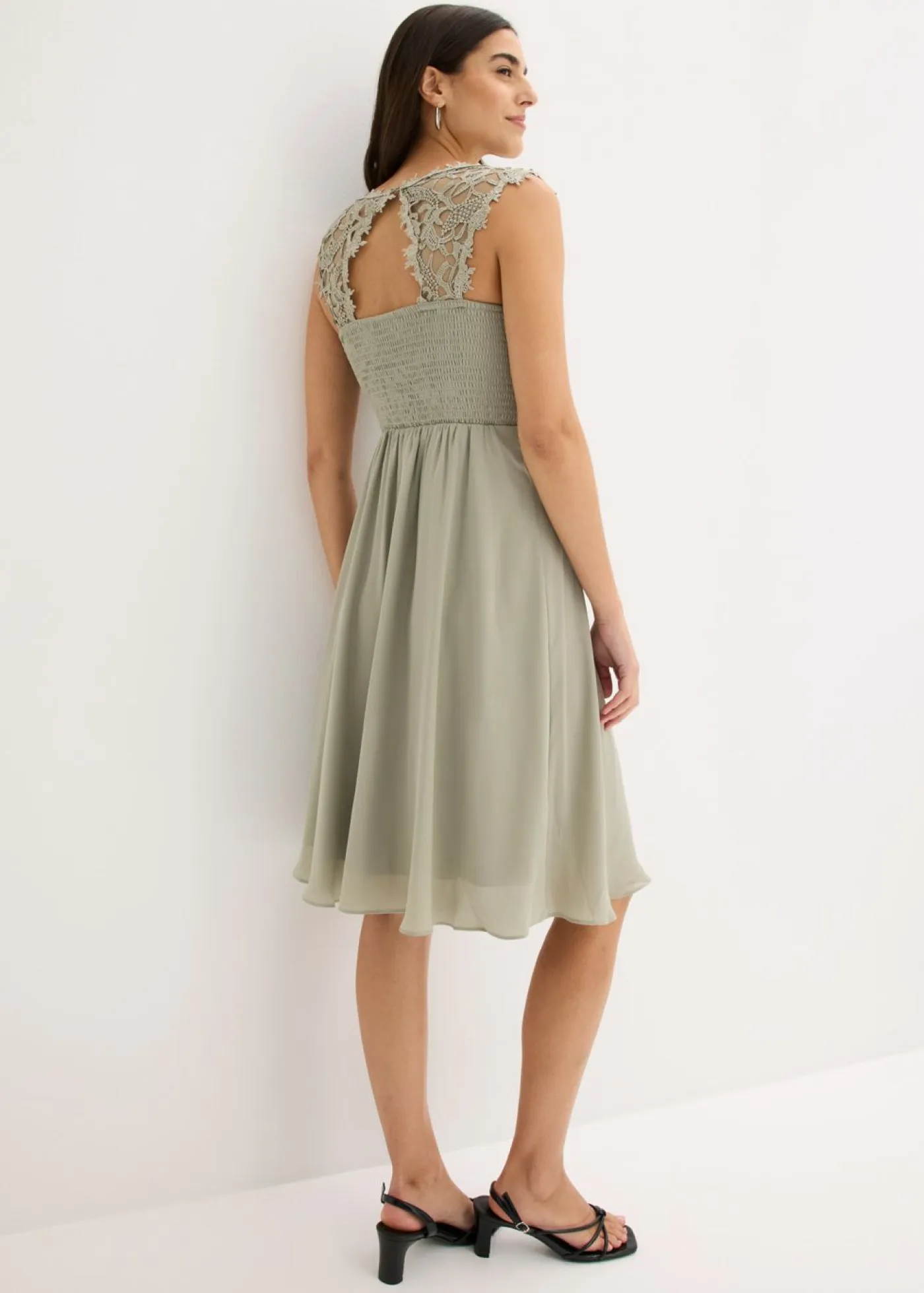 Hot Vestido corto con encaje Mujer Vestidos|Ropa Elegante