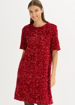 Online Vestido corto con lentejuelas Mujer Vestidos