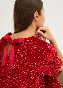 Online Vestido corto con lentejuelas Mujer Vestidos