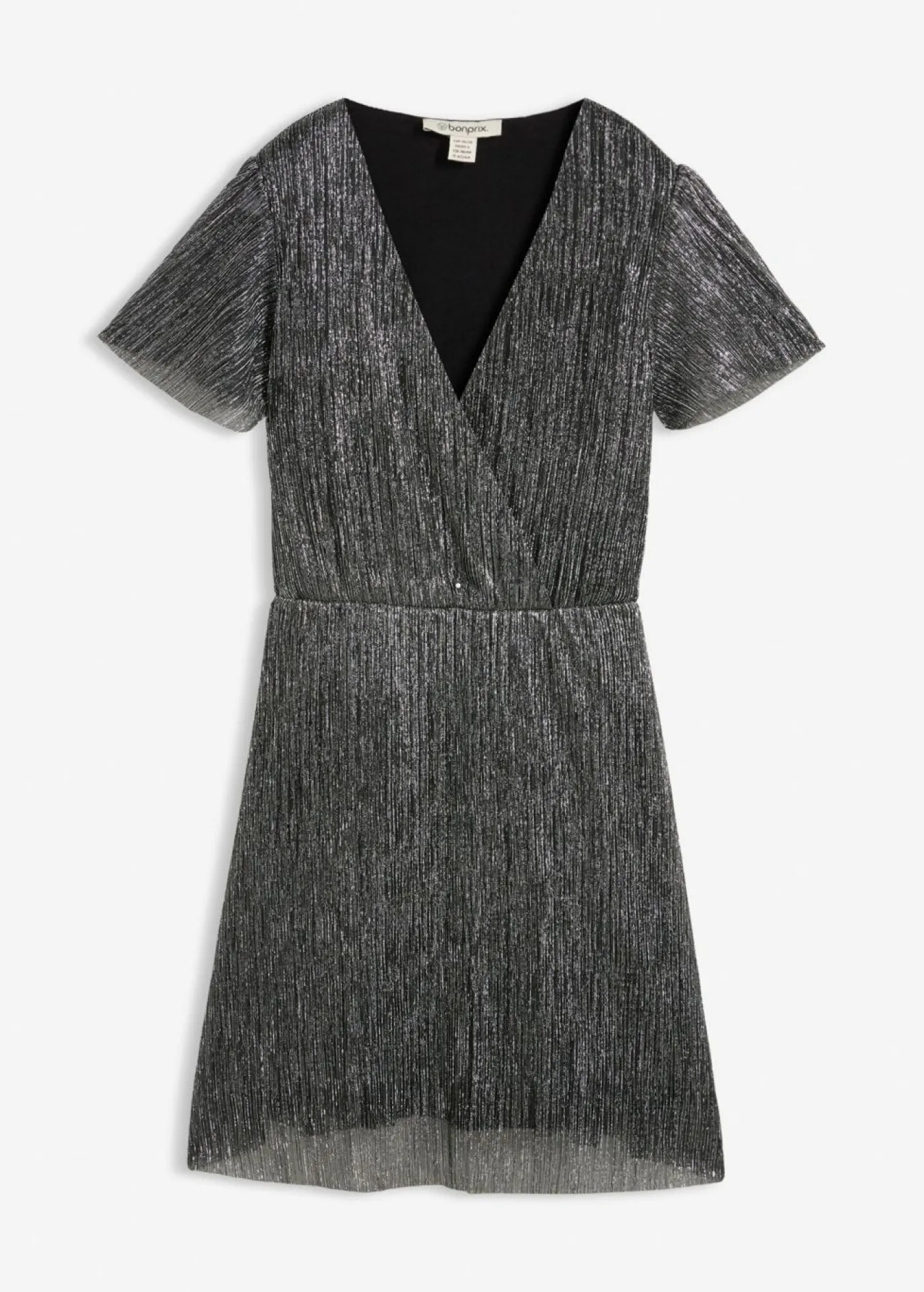 Hot Vestido corto con purpurina Mujer Vestidos