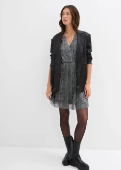 Hot Vestido corto con purpurina Mujer Vestidos