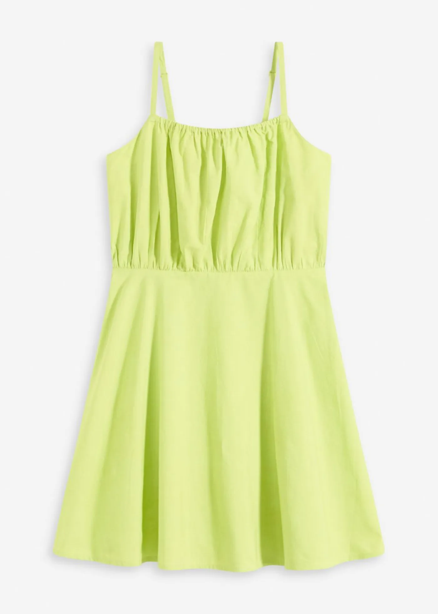Vestido corto de algodón orgánico puro Mujer Vestidos
