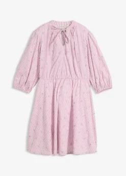 Clearance Vestido corto de algodón puro Mujer Vestidos|Novedades