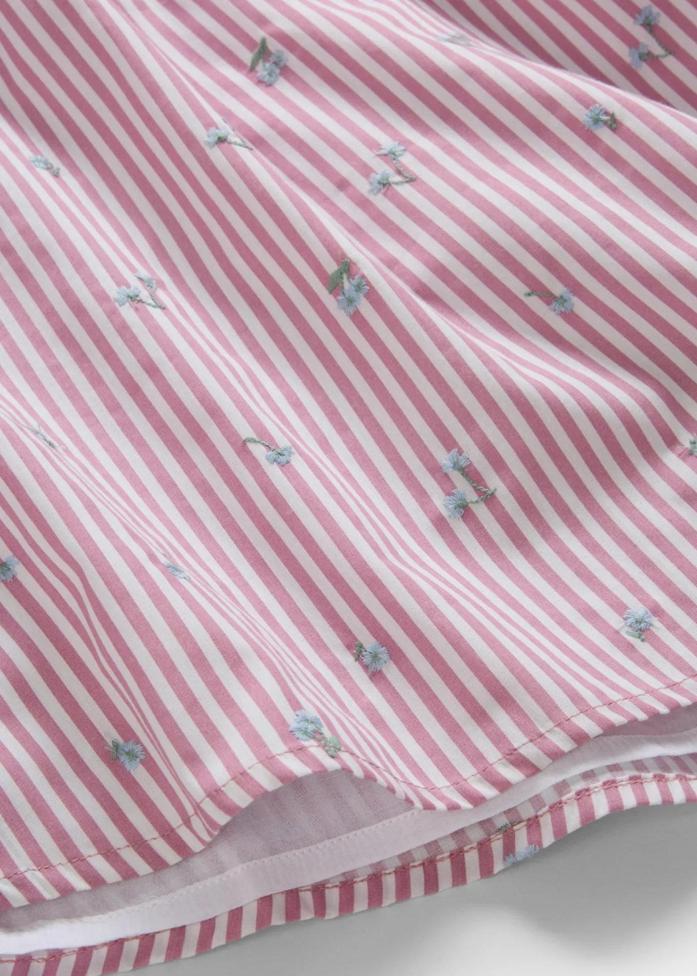 Clearance Vestido corto de algodón puro Mujer Vestidos|Novedades